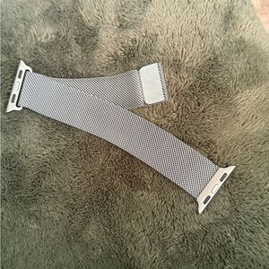 Hollister Silver Mesh Watch Band